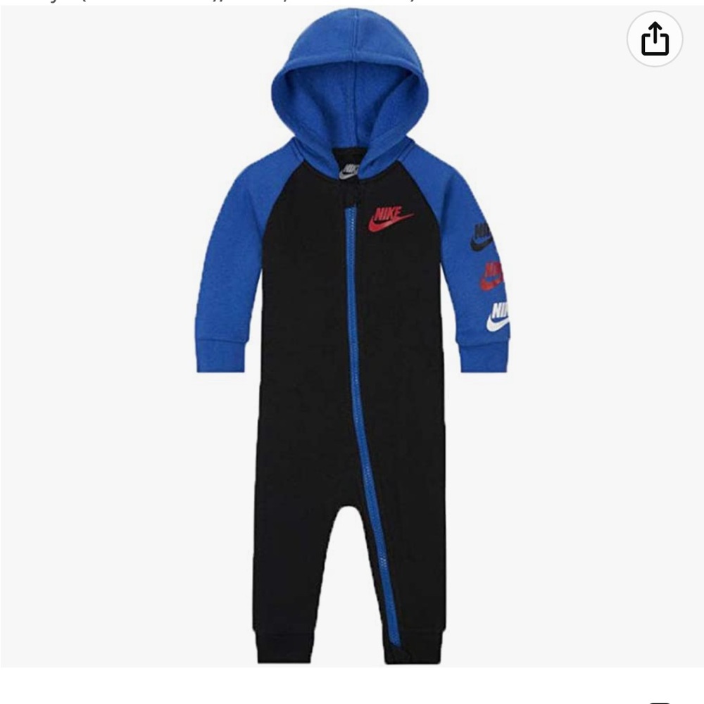 New born Nike Futura long sleeved